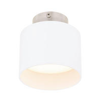 GLOBO LED-Deckenleuchte weiß Aluminium H/D: ca. 10,5x14 cm JENNY - weiß (14,00/10,50cm) - GLOBO