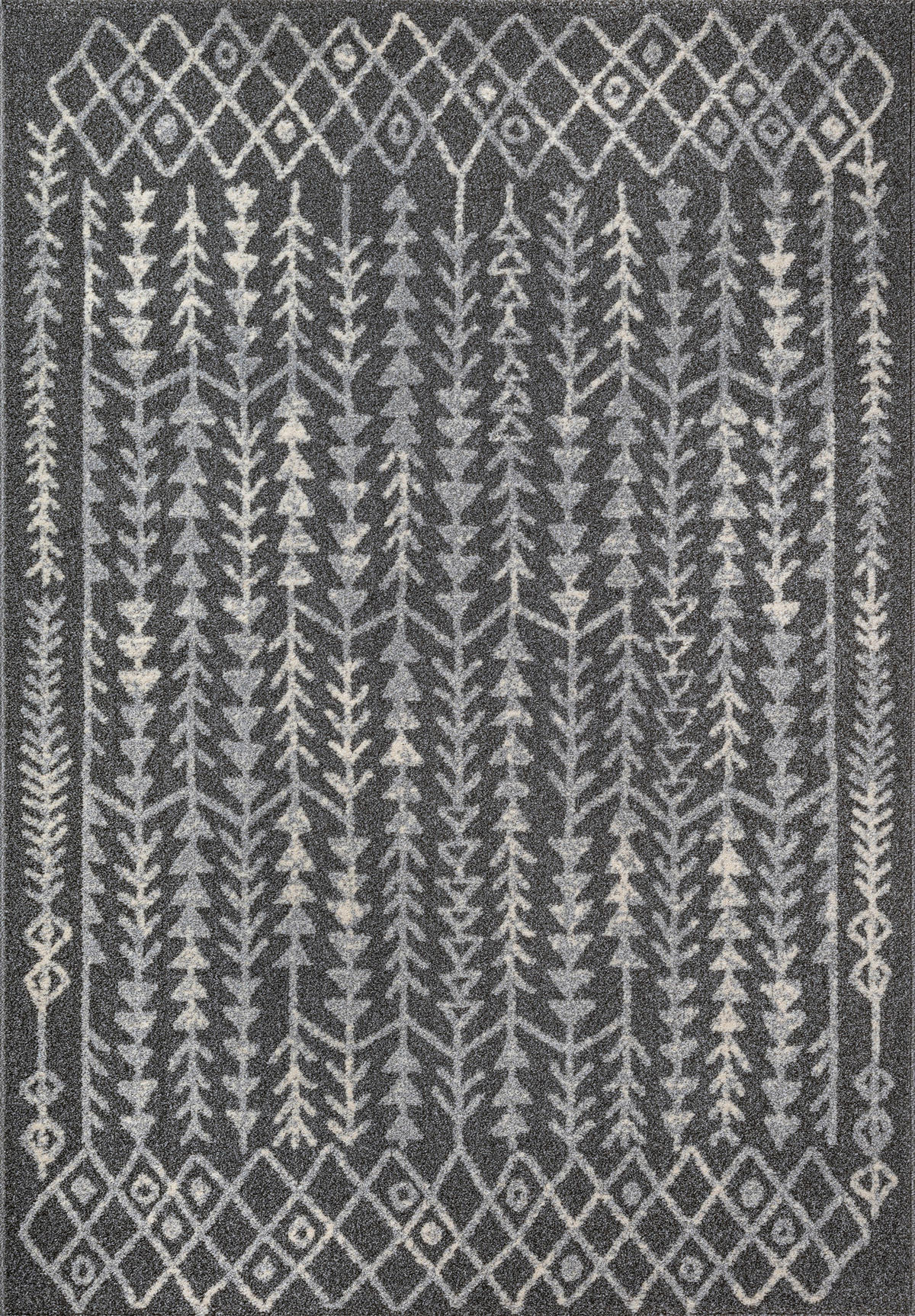 Sanat Teppich anthrazit B/L: ca. 340x240 cm Teppich_Boho_8204_240x340 - anthrazit (340,00/240,00cm) - Sanat