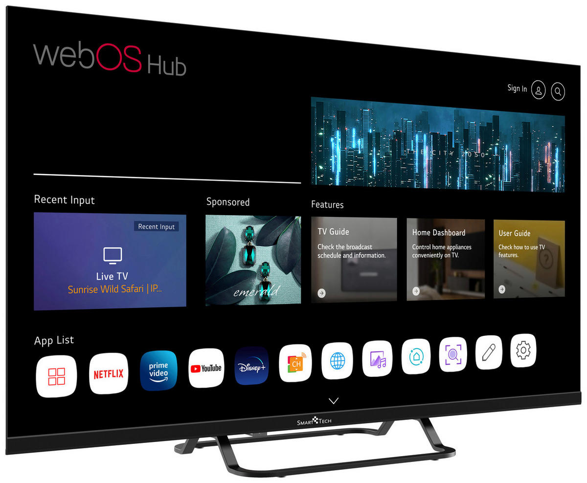 Smart Tech LED-TV 32HW01V 32 Zoll Diagonale ca. 80 cm LED-TV_32"_HD_32HW01V_SmartTech - (80,00cm) - Smart Tech