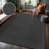 Sanat Teppich LORA PLUS anthrazit B/L: ca. 60x110 cm LORA PLUS - anthrazit (60,00/110,00cm) - Sanat