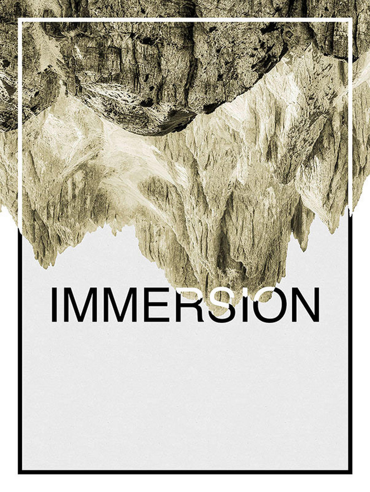 Komar Poster Immersion Sand Immersion Sand - (30,00/40,00cm) - Komar