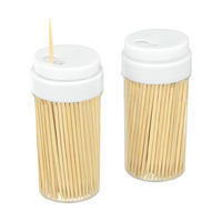 Metaltex Zahnstocher natur Holz Zahnstocher_2erSet - natur - Metaltex