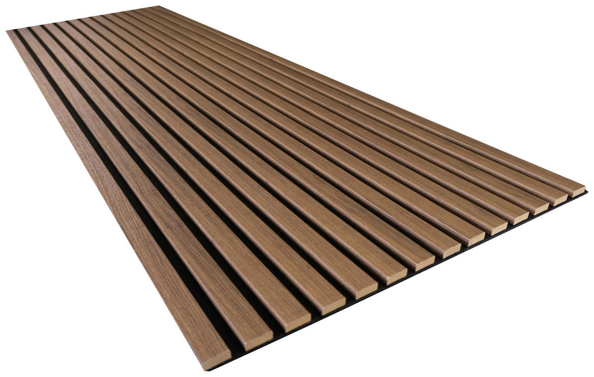 Wand-und Akustikpaneel Eiche Toscana L/B/H: ca. 240x56,1x1,9 cm pro Stück Akustikpaneel 240x56 Eiche Toscana - Eiche Toscana (240,00/56,10/1,90cm)