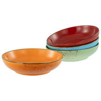 CreaTable Schüssel-Set Nature Collection Mediterran bunt Steinzeug Nature Collection Mediterran - bunt - CreaTable