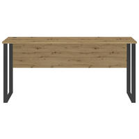 Schreibtisch Amanda Eiche Artisan Nachbildung B/H/T: ca. 170x77x73 cm Amanda - Eiche (170,00/77,00/73,00cm)