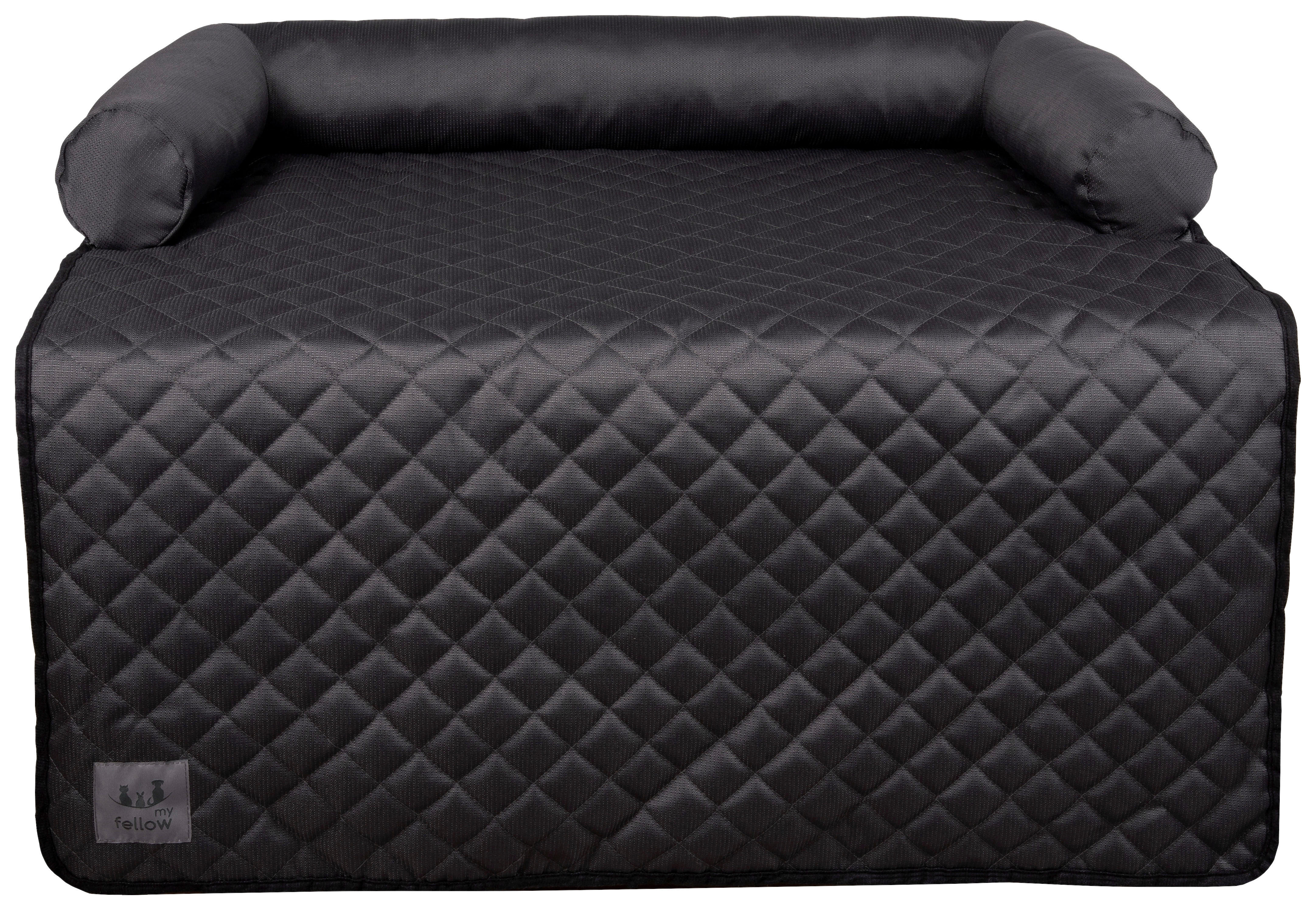 My Felloy Sofaschoner schwarz Polyester B/L: ca. 85x100 cm günstig online kaufen