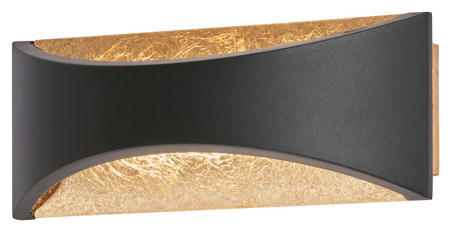 LED-Außen-Wandleuchte 30259 schwarz B/H/T: ca. 11x10x10 cm Wall - schwarz (11,00/10,00/10,00cm) - Fischer & Honsel