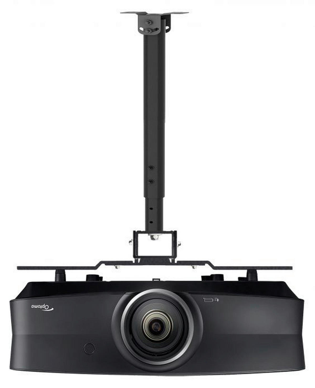 VCM Deckenhalterung Deckenhalterung schwarz Deckenhalterung B-PDH - schwarz (22,00/24,00cm) - VCM