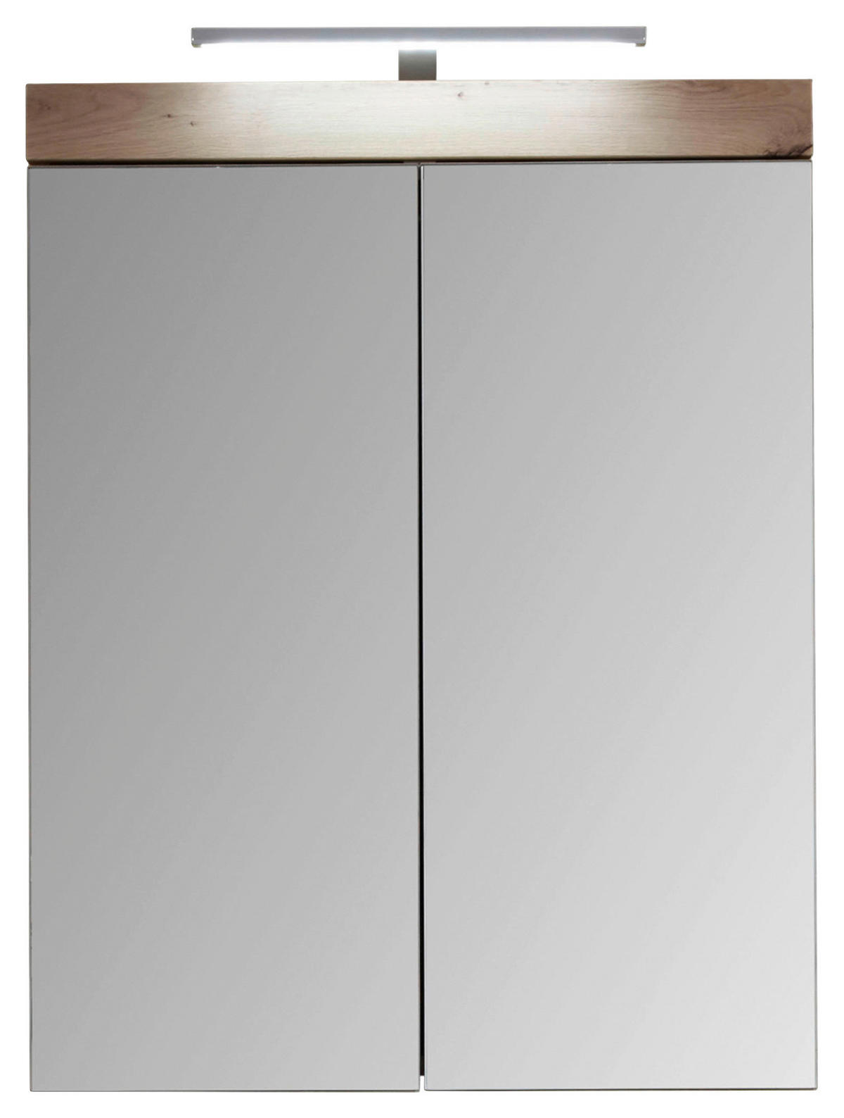 Spiegelschrank Amanda Asteiche Nachbildung B/H/T: ca. 60x77x17 cm Amanda - (60,00/77,00/17,00cm) - Trendteam