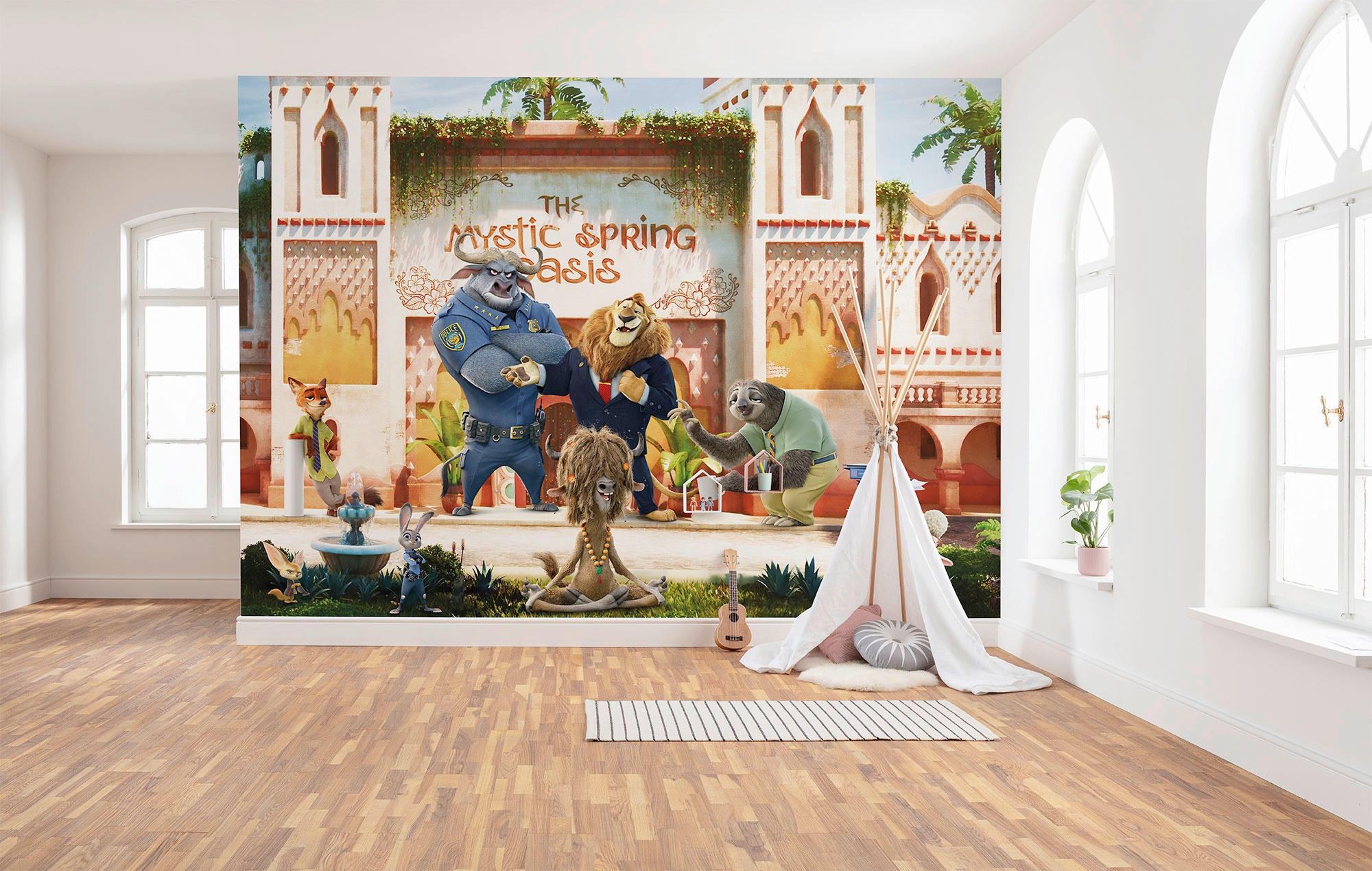 Komar Fototapete Zoomania B/L: ca. 350x250 cm Zoomania - (350,00/250,00cm) - Komar