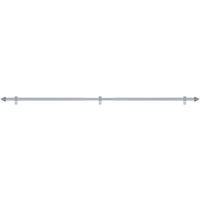 POCOline Stilgarnitur Kegel silber Metall D: ca. 1,6 cm ausziehbar von ca. 130 bis 320 cm 1.0 Läufe Kegel - silber (1,60cm) - POCOline