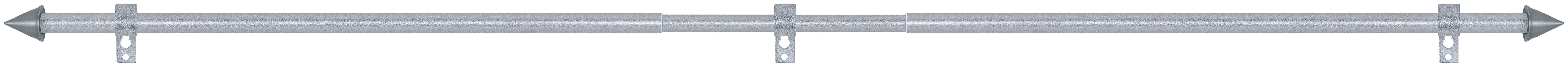 Stilgarnitur Kegel silber Metall D: ca. 1,6 cm ausziehbar von ca. 130 bis 320 cm 1.0 Läufe