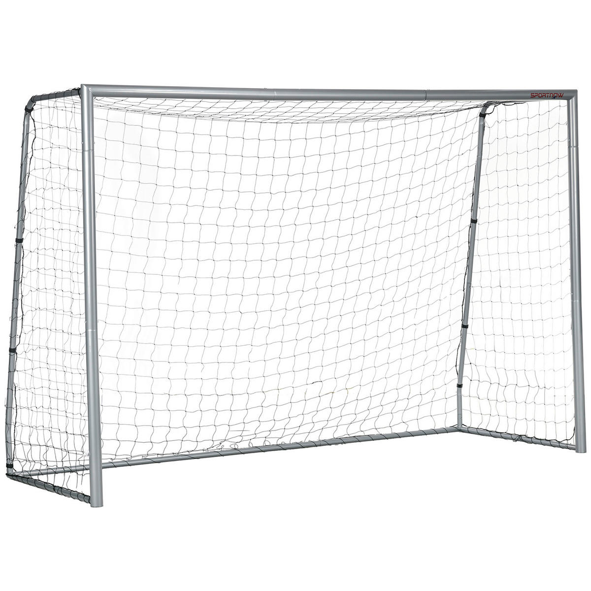 SPORTNOW Fußballtor grau Polyethylen B/H/L: ca. 120x200x300 cm Fußballtor - grau (300,00/120,00/200,00cm) - SPORTNOW