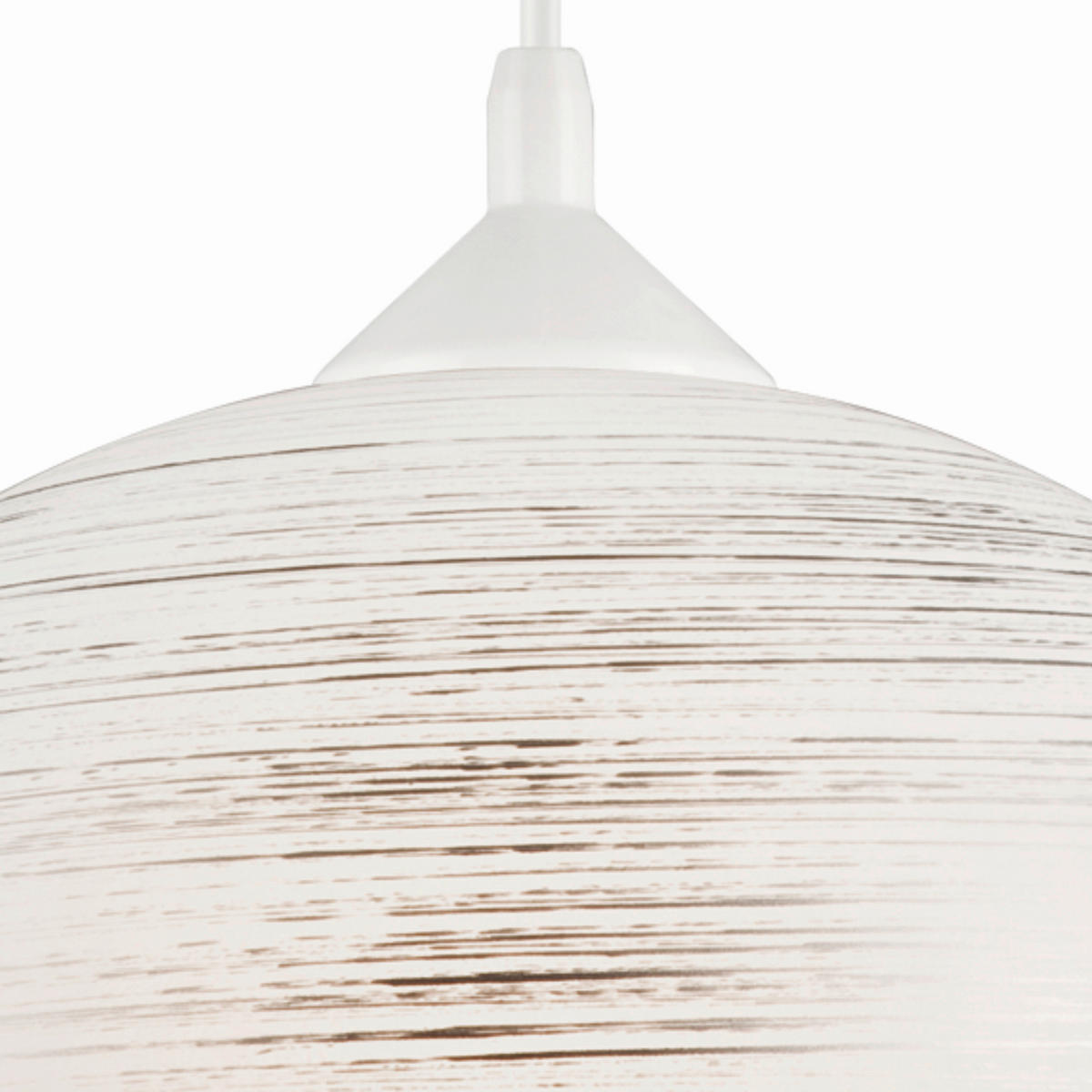 Lamkur Pendelleuchte MARCY 28040 silber Glas H/L: ca. 70x30 cm E27 1 Brennstellen Marcy - silber (30,00cm) - Lamkur