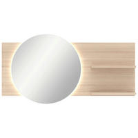 Garderobenspiegel Ina Eiche Natura Nachbildung B/H/T: ca. 150x78x17 cm Ina - Eiche (150,00/78,00/17,00cm)