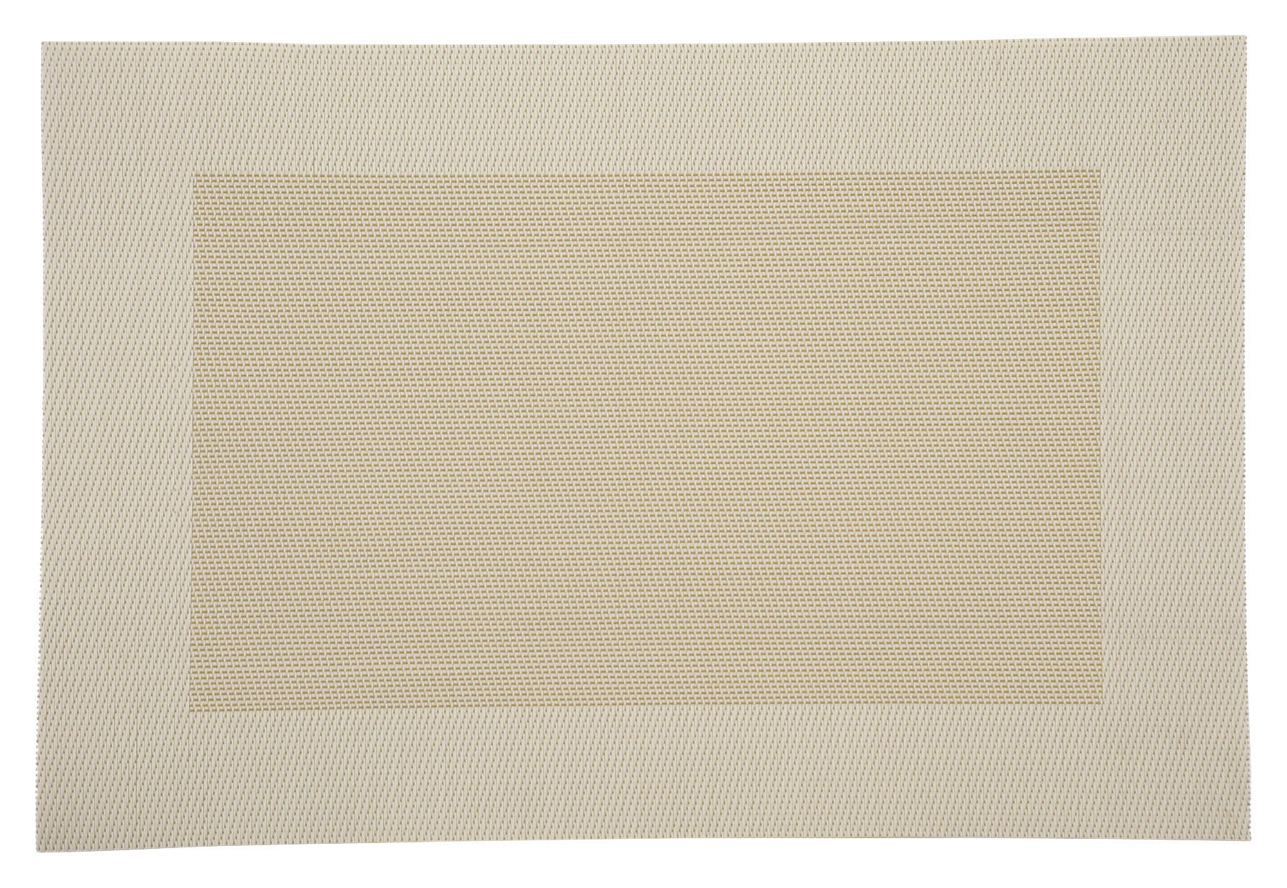 Kesper Platzmatte beige Kunststoff B/L: ca. 29x43 cm Platzmatte - beige (29,00/43,00cm) - Kesper