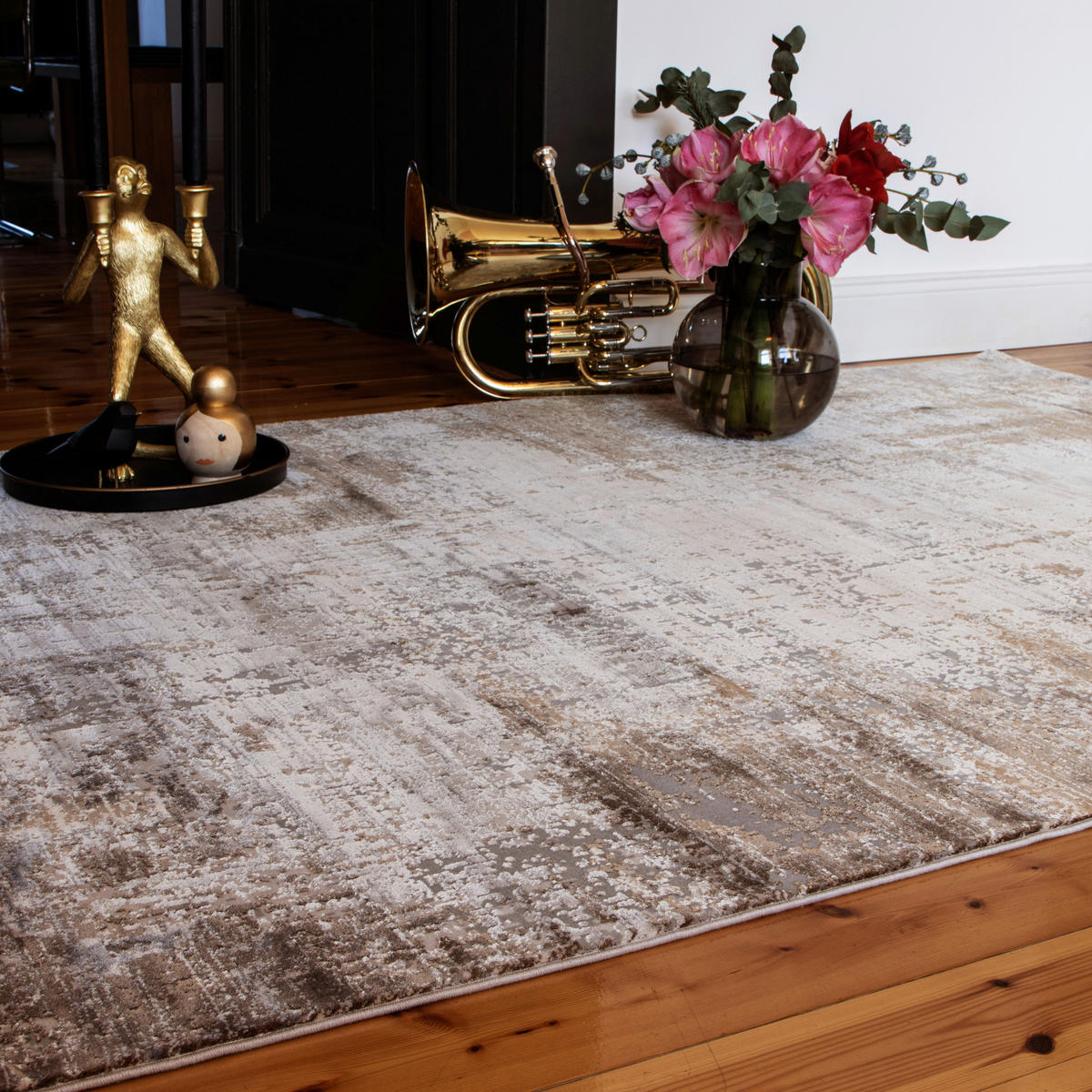 Obsession Teppich My Jewel of Obsession taupe B/L: ca. 140x200 cm My Jewel of Obsession - taupe (140,00/200,00cm) - Obsession