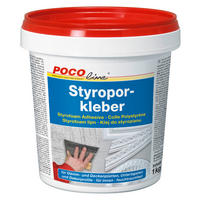 POCOline Styropor- und Hartschaumkleber ca. 1000 g Styropor-/u.Hartschaumkleber 1kg - POCOline