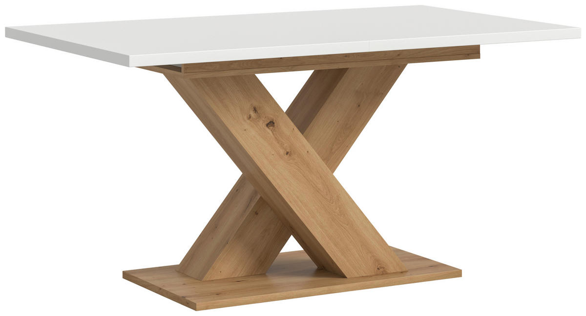 Esstisch MOTION weiß Artisan Nachbildung B/H/T: ca. 150x76x90 cm MOTION - weiß (150,00/76,00/90,00cm) - xonox.home