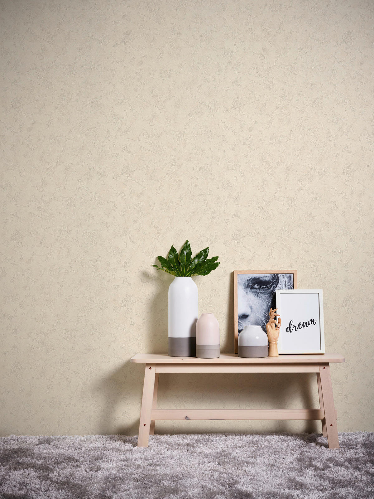 A.S.Creation Vliestapete Best of Vlies Putzoptik beige B/L: ca. 53x1005 cm Best of Vlies - beige (53,00/1005,00cm) - A.S.Creation