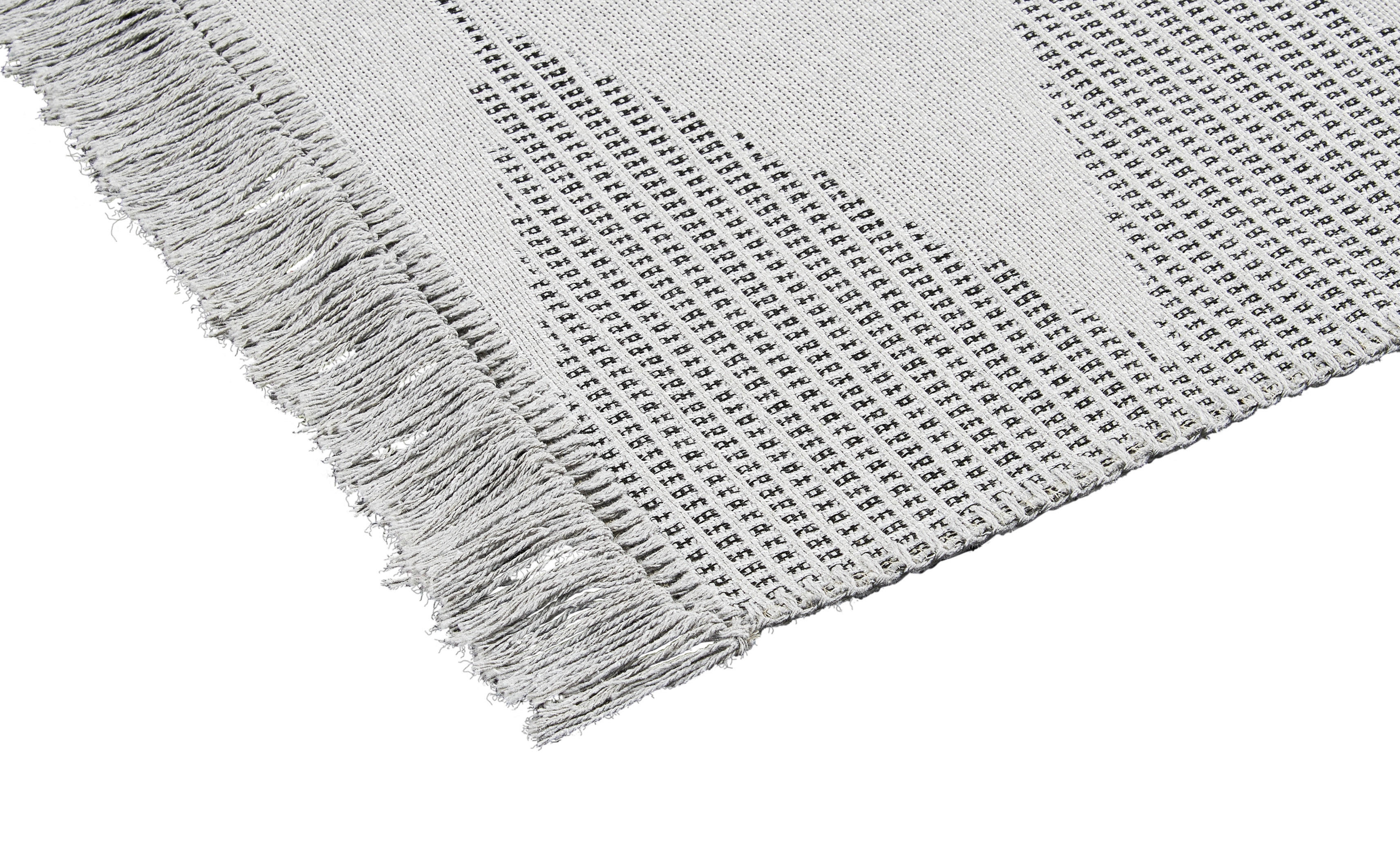 Teppich Boho Kilim grau B/L: ca. 60x90 cm Boho Kilim - grau (60,00/90,00cm)