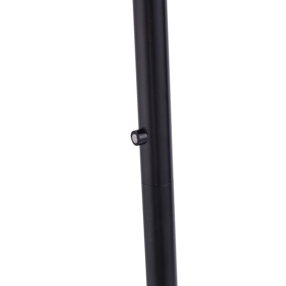 Just Light LED-Deckenfluter HANS 11729-18 schwarz Kunststoff Eisen H/D: ca. 181x30 cm 1 Brennstellen HANS - schwarz (30,00/181,00cm) - Just Light