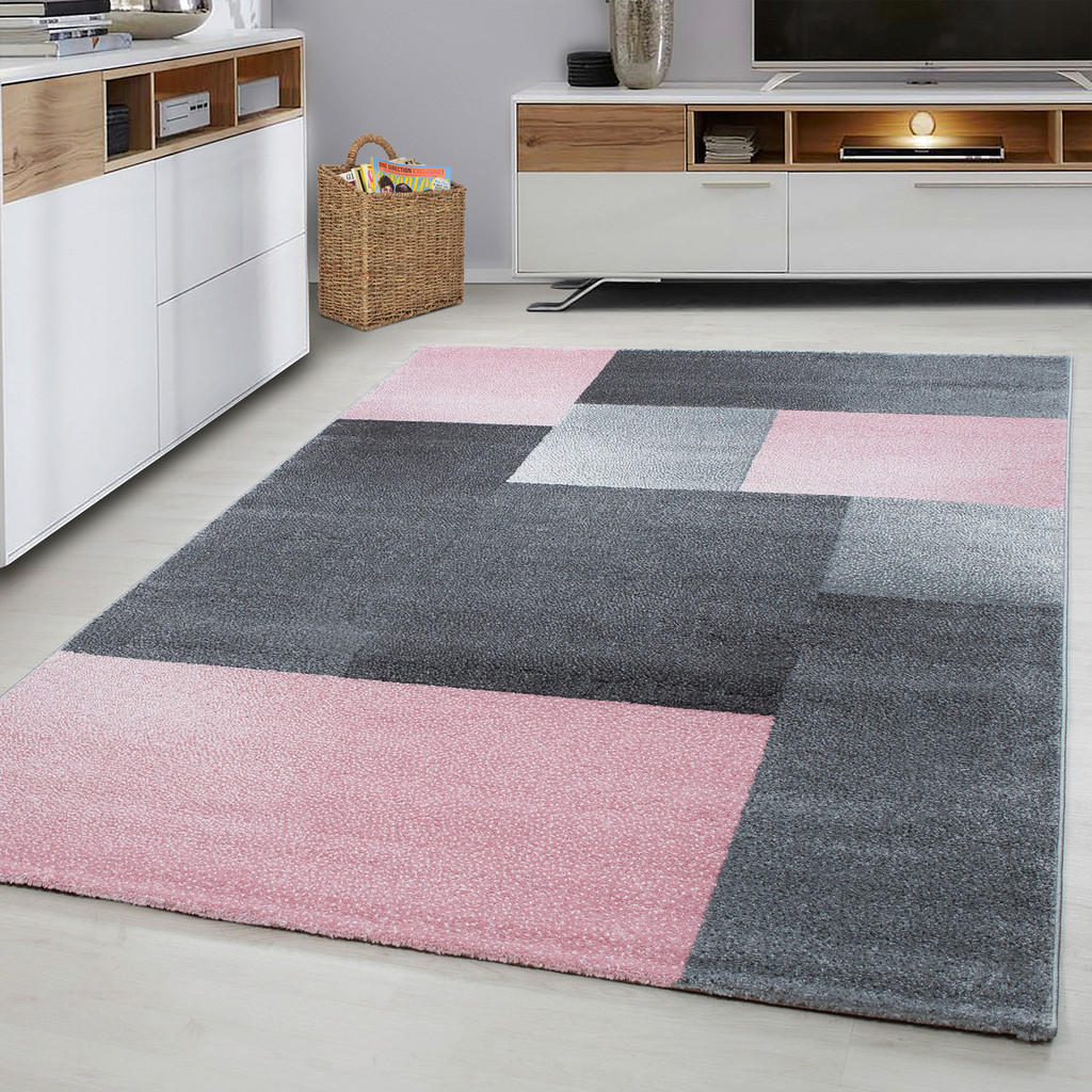 Thumbnail - Ayyildiz Teppich LUCCA pink B/L: ca. 80x250 cm