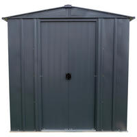 Spacemaker Gartenhaus grau B/H/L: ca. 194x190x151 cm Gartenhaus - grau (151,00/194,00/190,00cm) - Spacemaker
