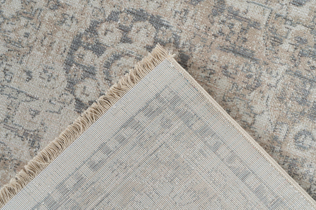360Living Teppich Dilan grau B/L: ca. 80x150 cm Dilan - grau (80,00/150,00cm) - 360Living