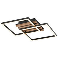 Just Light LED-Deckenleuchte B/H/L: ca. 36x7,8x37 cm LED-Deckenleuchte_Akustika - (37,00/36,00/7,80cm) - Just Light