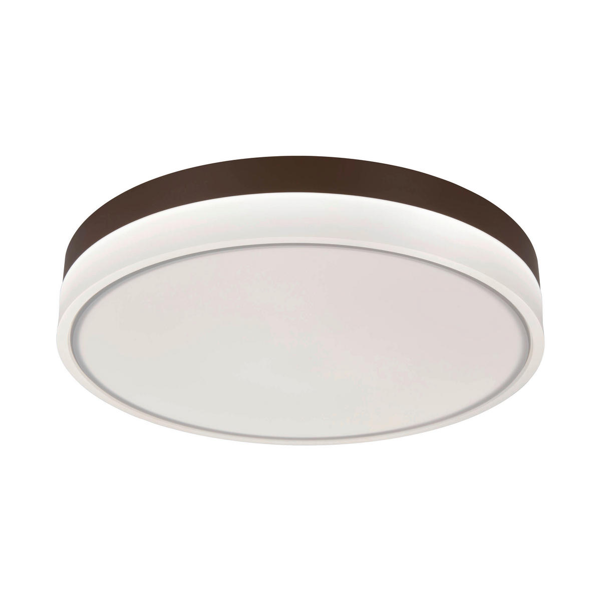 Näve Leuchten LED-Deckenleuchte weiß Kunststoff Metall B/H/T/D: ca. 50x9x50x50 cm LOLA - weiß (50,00/9,00/50,00cm) - Näve Leuchten
