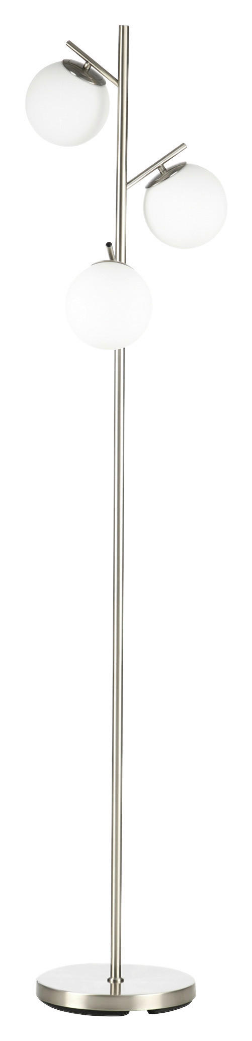 HOMCOM Stehleuchte B31-319V90SR Stehleuchte - silber (169,00/27,00/27,00cm) - HOMCOM