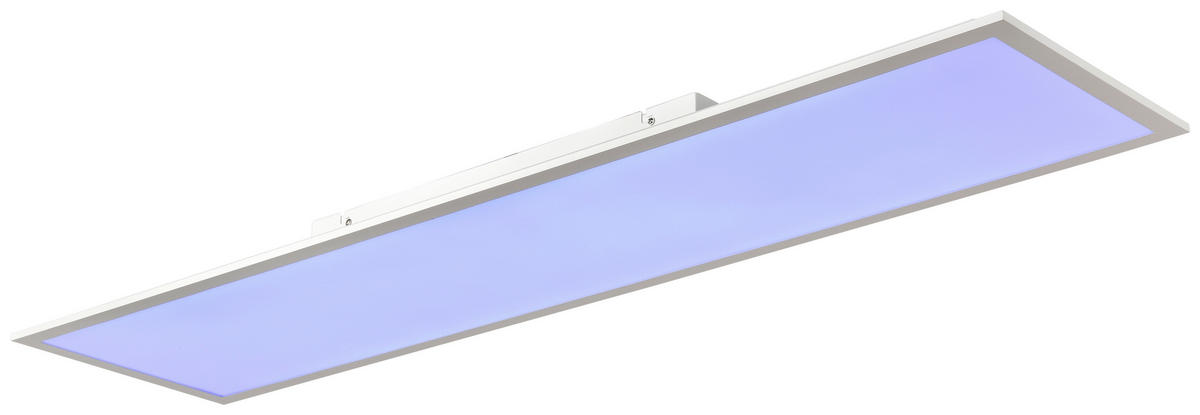 POCOline Smartes LED-Panel weiß Metall Acryl B/H/L: ca. 30x7,5x120 cm Tabita - weiß (120,00/30,00/7,50cm) - POCOline