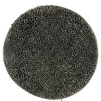 Hochflorteppich Smile anthrazit D: ca. 67 cm Smile - anthrazit (67,00cm)