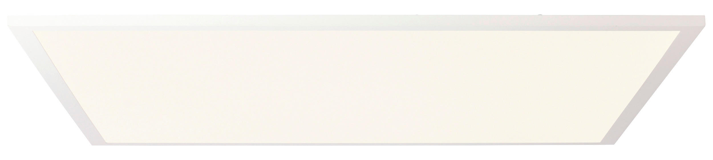 Brilliant Deckenleuchte Buffi G90357A05 weiß Metall Kunststoff B/H/L: ca. 59,5x5x59,5 cm Buffi - weiß (59,50/59,50/5,00cm) - Brilliant