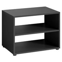 TV-Aufsatz VICTORIA schwarz Holzwerkstoff B/H/T: ca. 60x45x39 cm VICTORIA - schwarz (60,00/45,00/39,00cm) - byLIVING