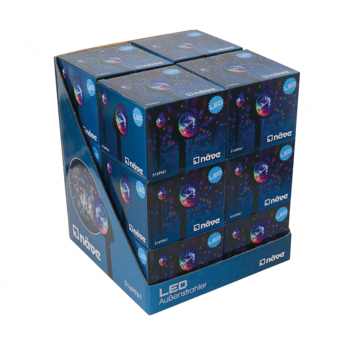 LED-Weihnachtsartikel 5169961 schwarz H/D: ca. 31x10 cm LED Weihnachtsartikel SPOTLIGHT - schwarz (10,00/31,00cm) - Näve Leuchten