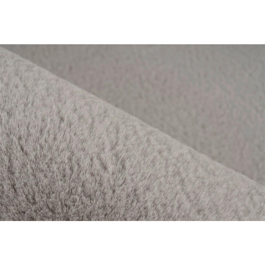 Thumbnail - Kayoom Hochflorteppich Venezuela - Caracas Silber silber B/L: ca. 80x150 cm