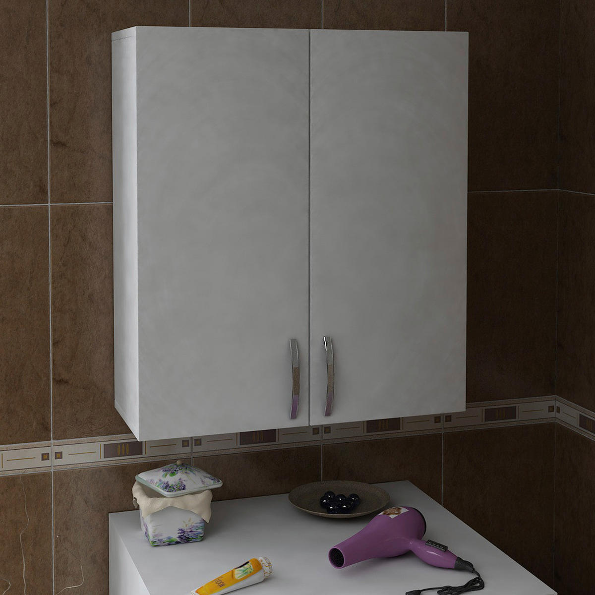 Schrank Zoe B/H/T: ca. 70x90x34,5 cm Zoe - (70,00/90,00/34,50cm) - moebel17