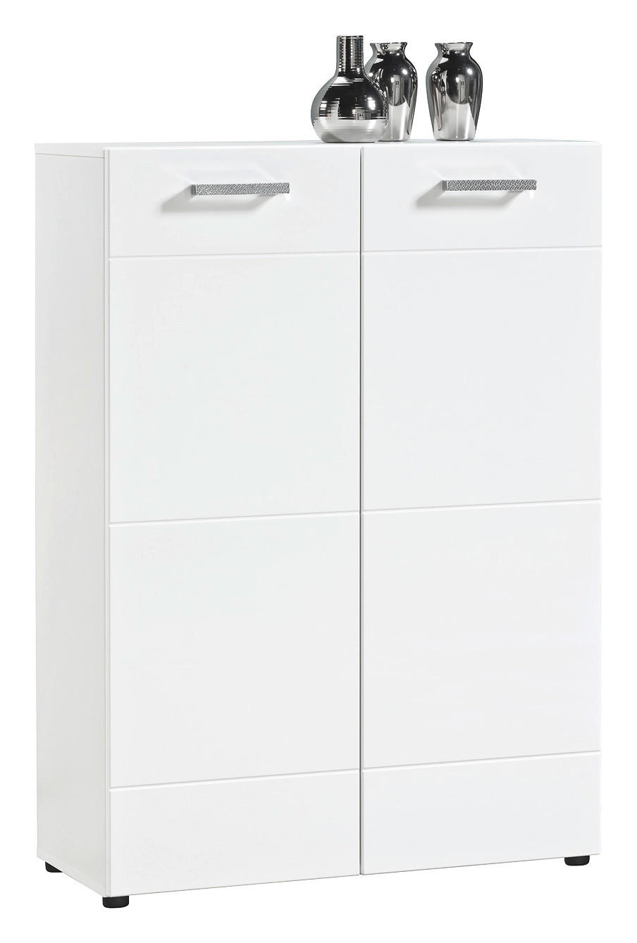 kommode kairo 1 weiß weiß hochglanz b/h/t: ca. 79x111x34 cm