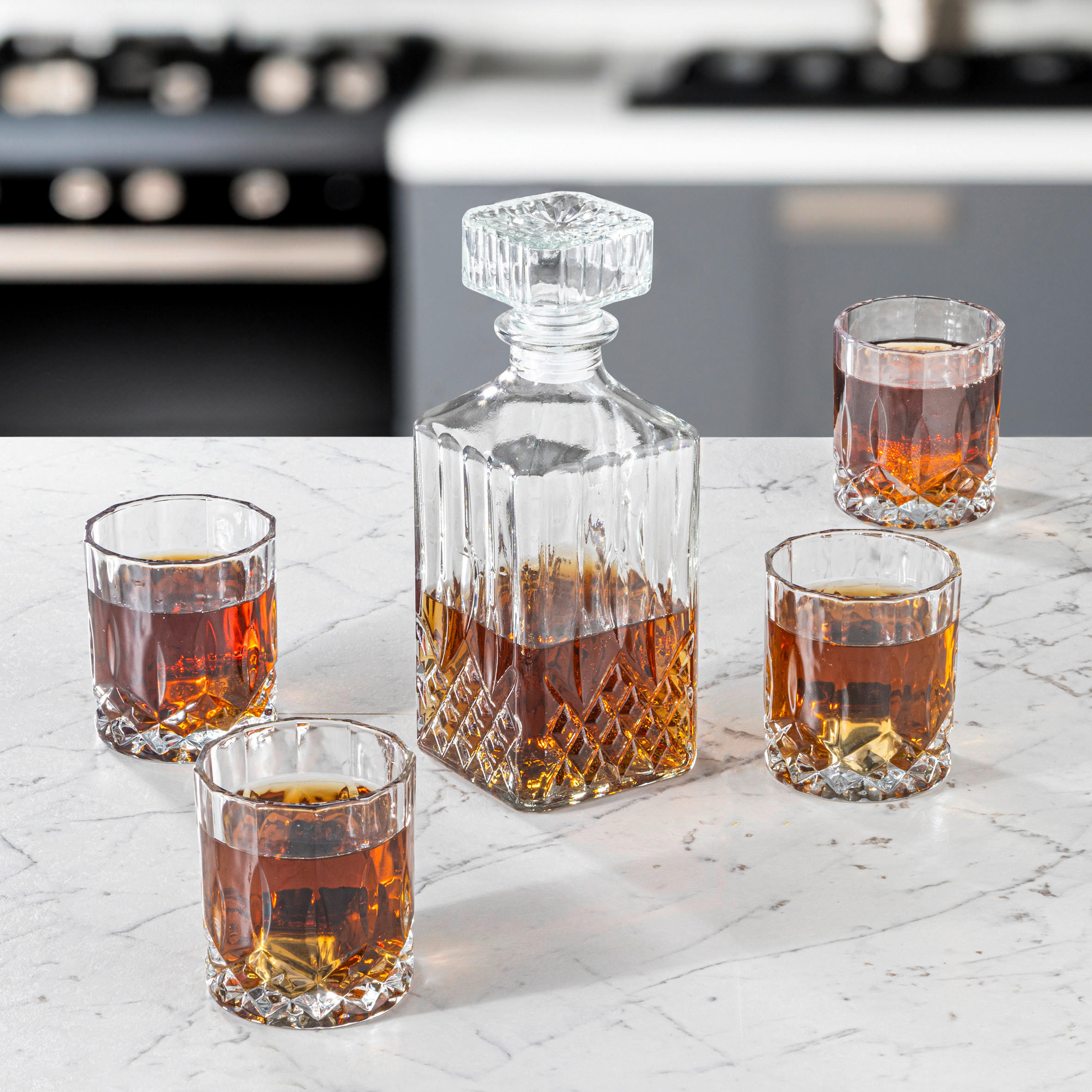 Gläserset transparent Whiskyset_5tlg. - transparent