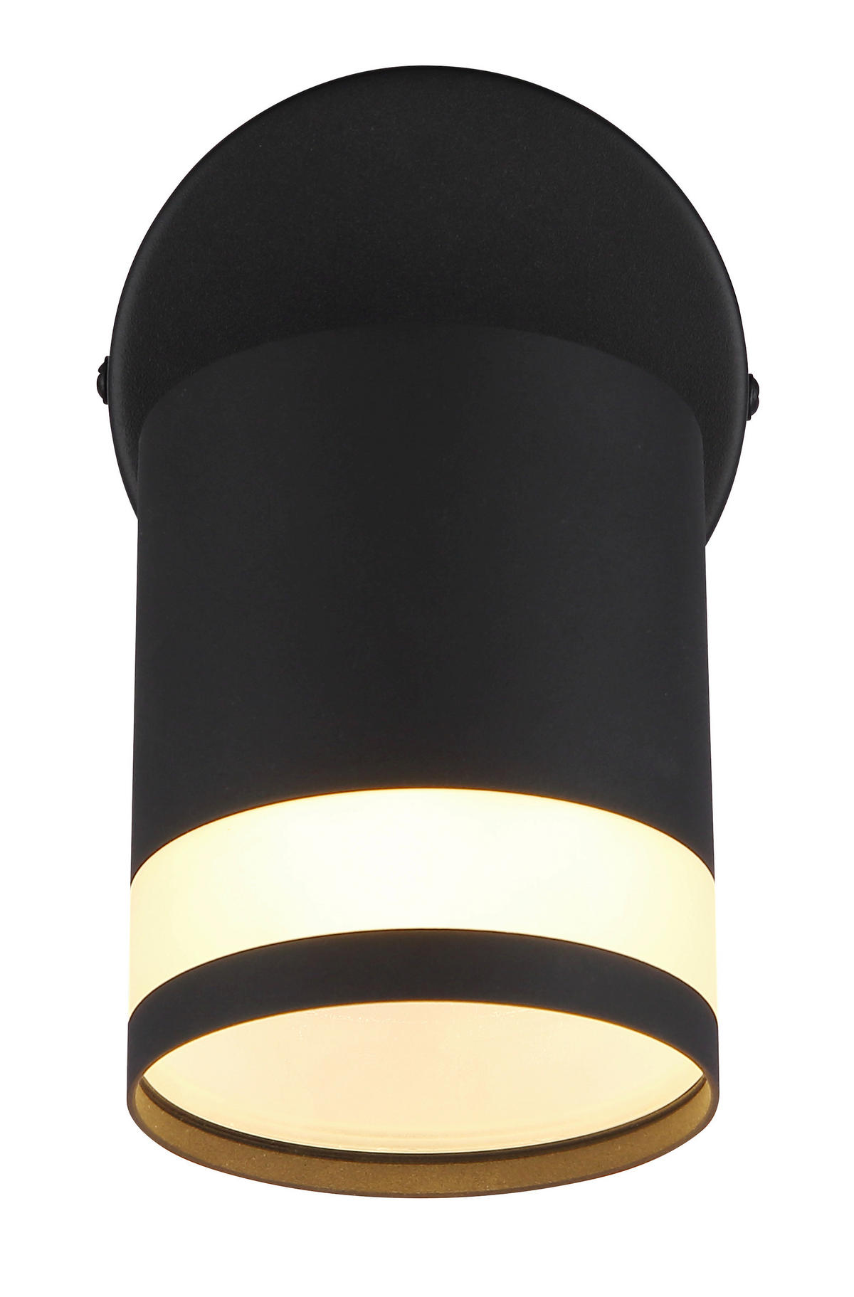 GLOBO Strahler Lucero - schwarz/Opal (10,00/18,50/15,00cm) - GLOBO