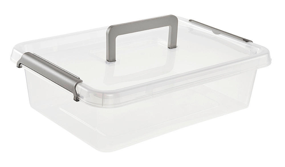 keeeper Clip-Box transparent B/H/L: ca. 39x29x11 cm Clipbox_Larissa 8,5l - transparent (11,00/39,00/29,00cm) - keeeper