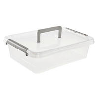 keeeper Clip-Box transparent B/H/L: ca. 39x29x11 cm Clipbox_Larissa 8,5l - transparent (11,00/39,00/29,00cm) - keeeper