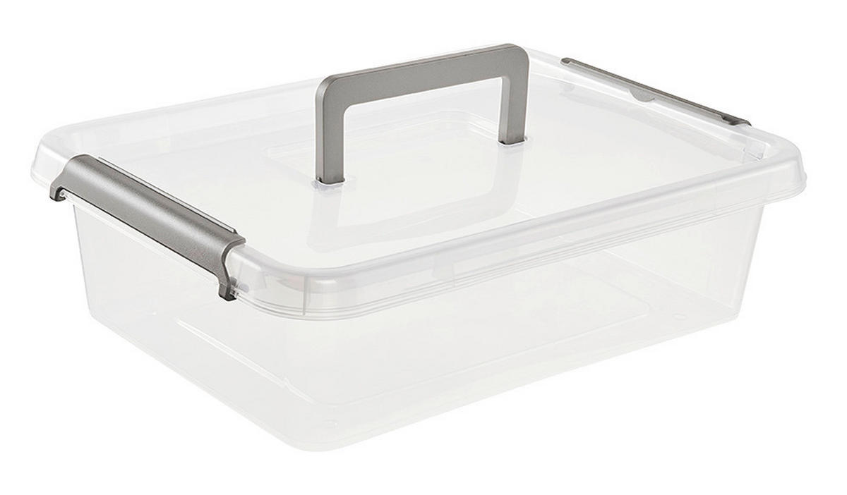 keeeper Clip-Box transparent B/H/L: ca. 39x29x11 cm Clipbox_Larissa 8,5l - transparent (11,00/39,00/29,00cm) - keeeper