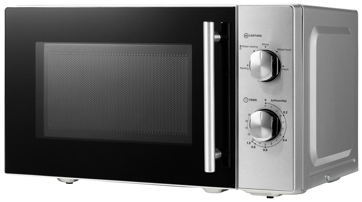 Mikrowelle MM720CD8-PM silber Metall B/H/T: ca. 44x26x36 cm ca. 20 l Mikrowelle_Stockholm - silber (44,00/26,00/36,00cm)