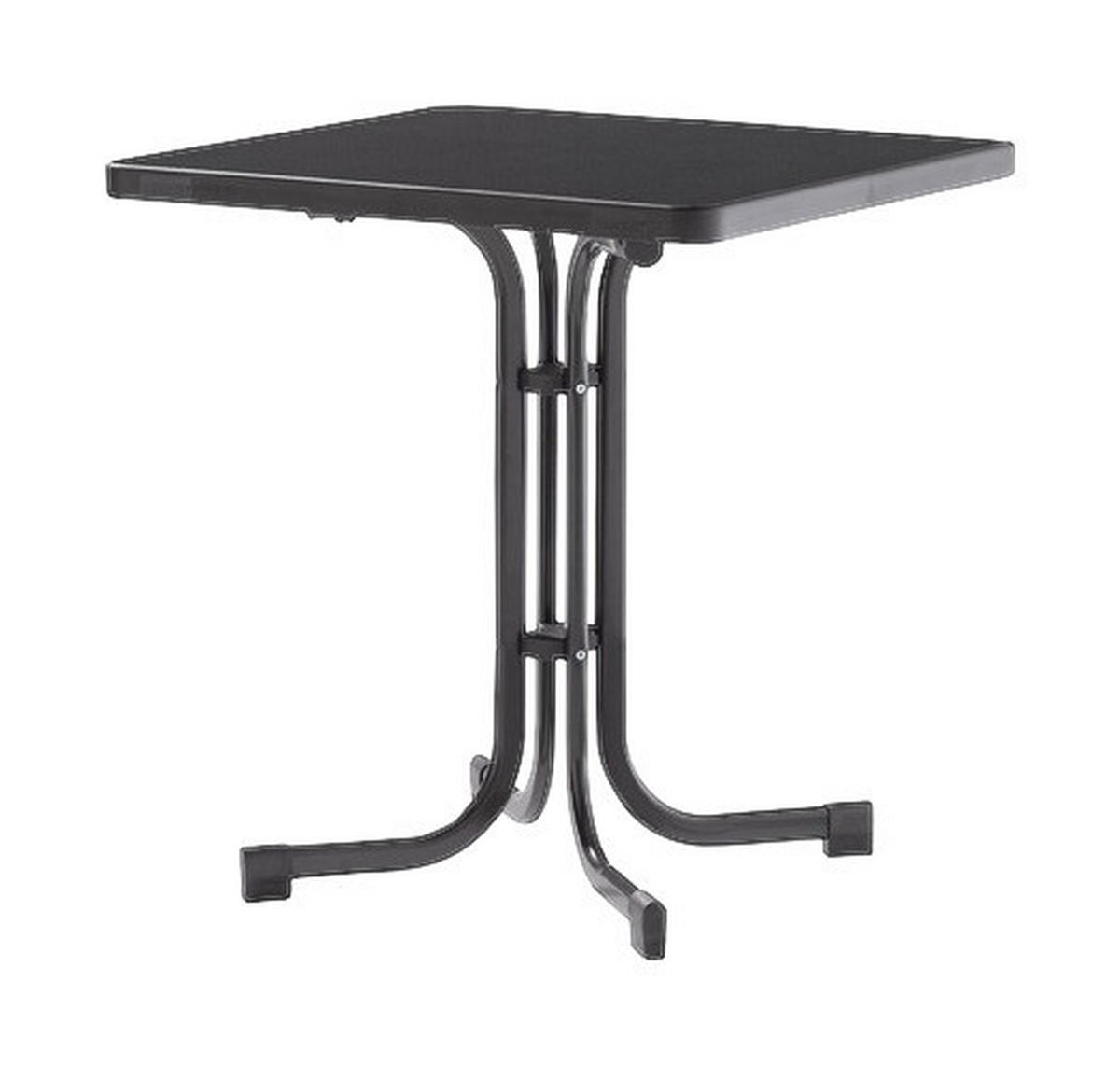 Sieger Boulevardtisch anthrazit Stahl B/H/L: ca. 70x72x70 cm Boulevardtisch_Sieger - anthrazit (70,00/70,00/72,00cm) - Sieger