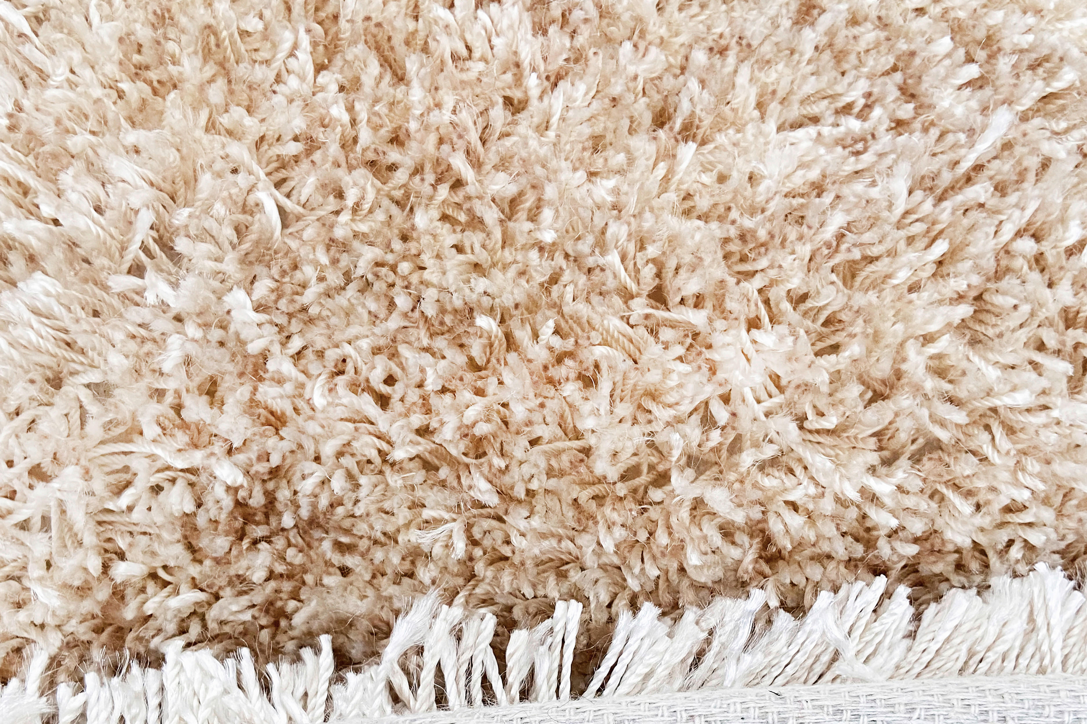 Arte Espina Hochflorteppich Soul 8120 Samt weiß B/L: ca. 200x200 cm Soul 8120 Samt - weiß (200,00/200,00cm) - Arte Espina