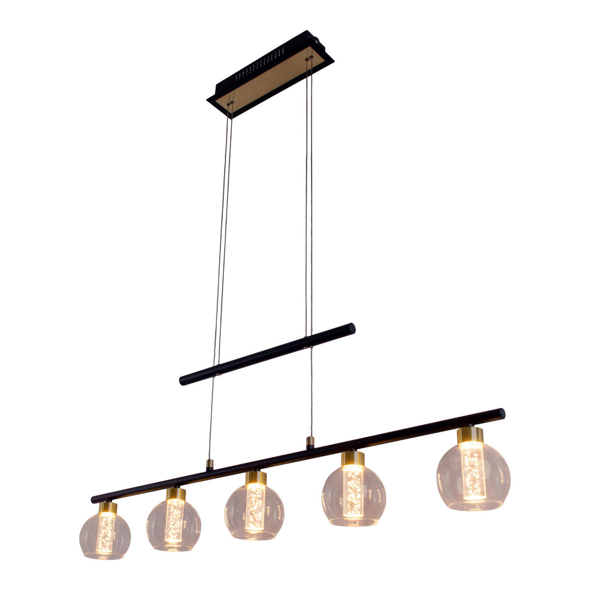 Näve Leuchten Pendelleuchte NV7093222 Brass - schwarz (10,00/150,00/90,00cm) - Näve Leuchten