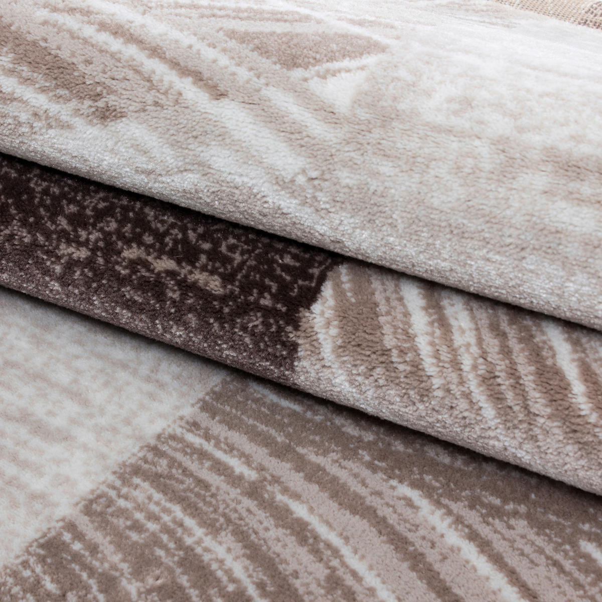 Ayyildiz Teppich PARMA braun B/L: ca. 80x150 cm PARMA - braun (80,00/150,00cm) - Ayyildiz